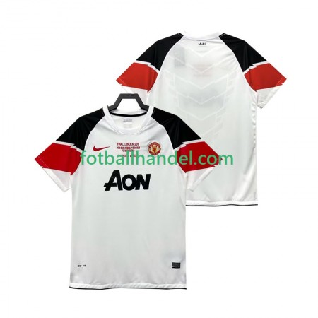 Herre Fotballdrakter Manchester United Champions League 2011 2012 Tredje Retro Kortermet